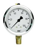 2-1/2 in. 400 psi 1/4 in. MNPT Pressure Gauge Lead Free