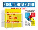 24 in. Right-to-Know Safety Station Board and Binder