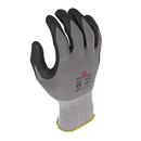 Radians Grey Micro-foam Nitrile Coated Spandex and Foam Assembly and Construction Reusable Gloves in Grey 