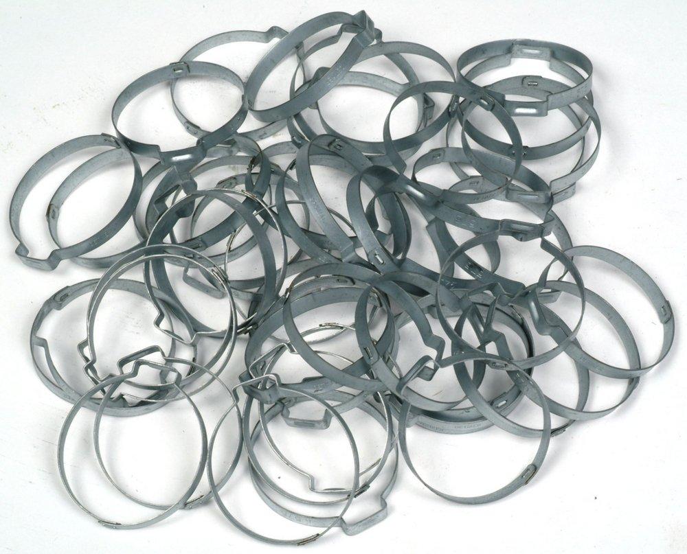 Unico Silver Scrim Core Duct Clamp 