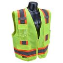 Size XXXL Safety Vest in Hi-Viz Green