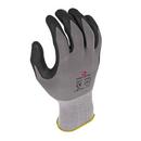 Radians Grey Micro-foam Nitrile Coated Spandex and Foam Assembly and Construction Reusable Gloves in Grey 