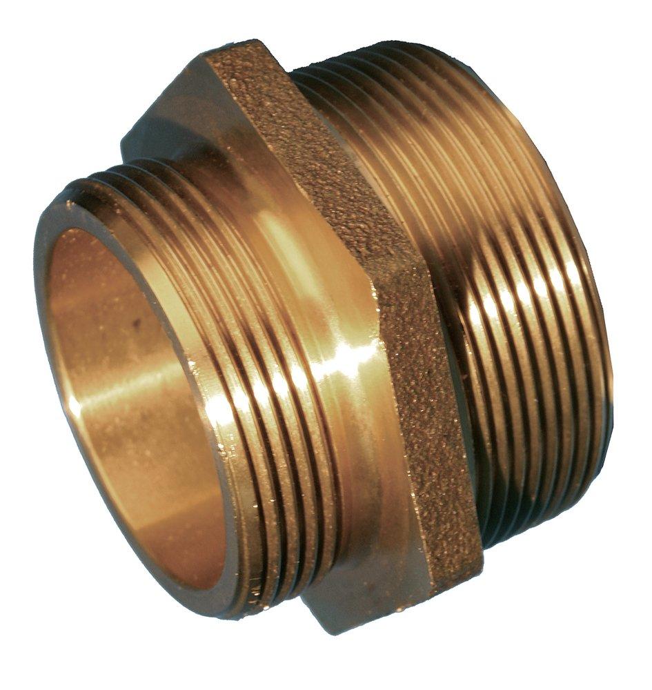 Service Brass Fittings MNST x MNPT Hex Coupling 