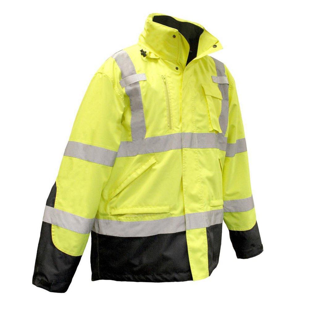 Radians Hi-Viz Green Weather Proof Parka Jacket 