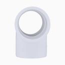 White PVC DWV 3-Piece Double Combination Wye (Fabricated) 