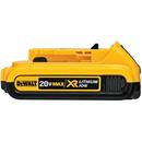DEWALT Yellow/Black 20V Lithium-Ion Battery Pack 