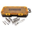DEWALT Polished Chrome Vanadium Drive Socket Set 