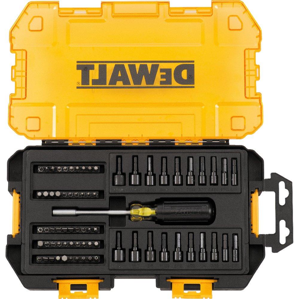 DEWALT Chrome Multi-Bit and Nut Driver Set 