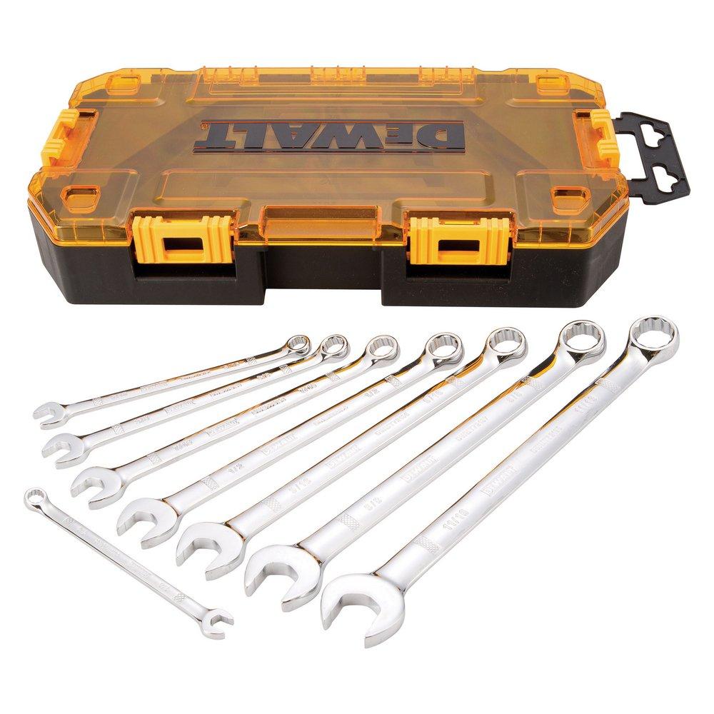 DEWALT Chrome Combination Wrench Set 