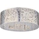 ET2 Lighting Polished Chrome 2.9W 9-Light LED Flushmount Ceiling Fixture 