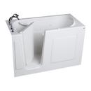 American Standard White 59-1/2 x 29-3/4 in. Whirlpool Walk-In Bathtub with Right Drain 
