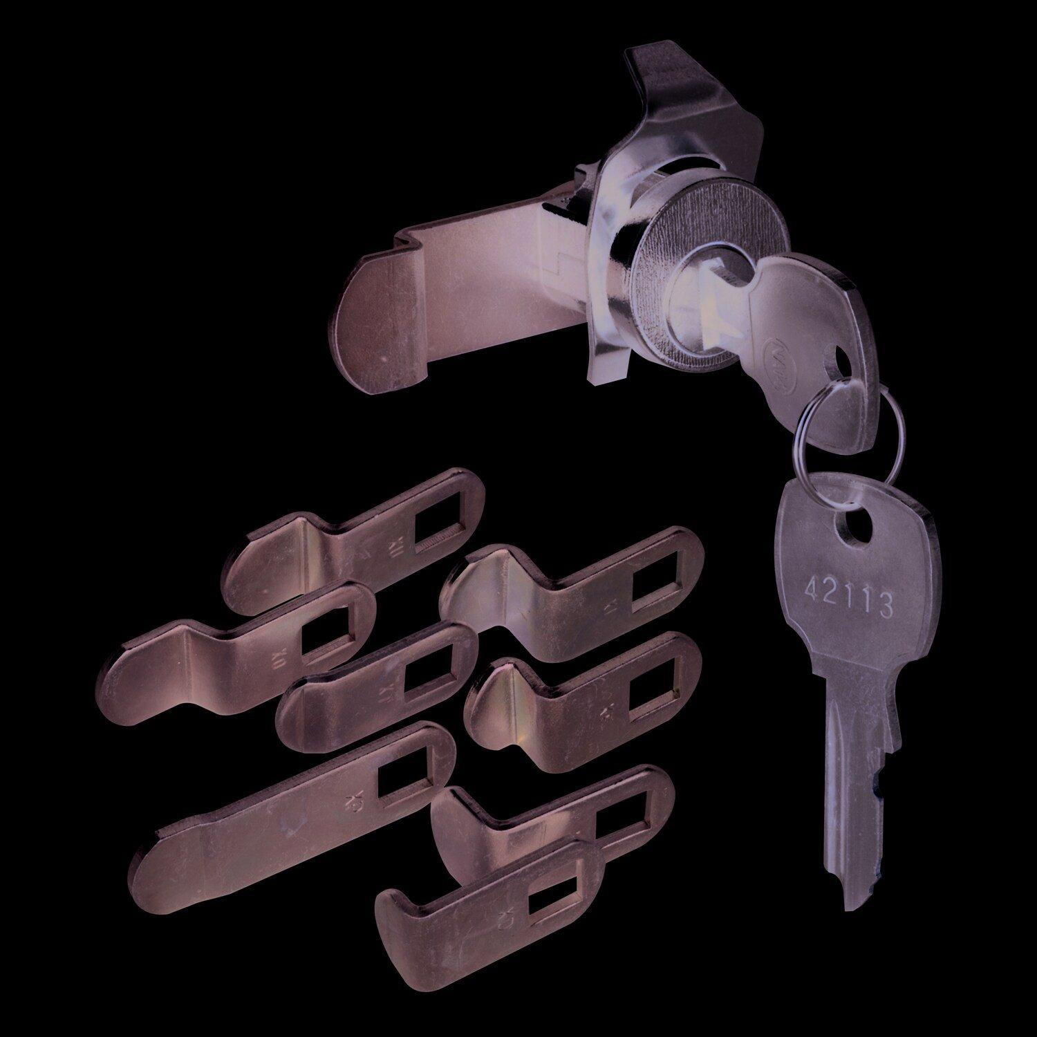 Prime-Line Nickel Mailbox Lock 