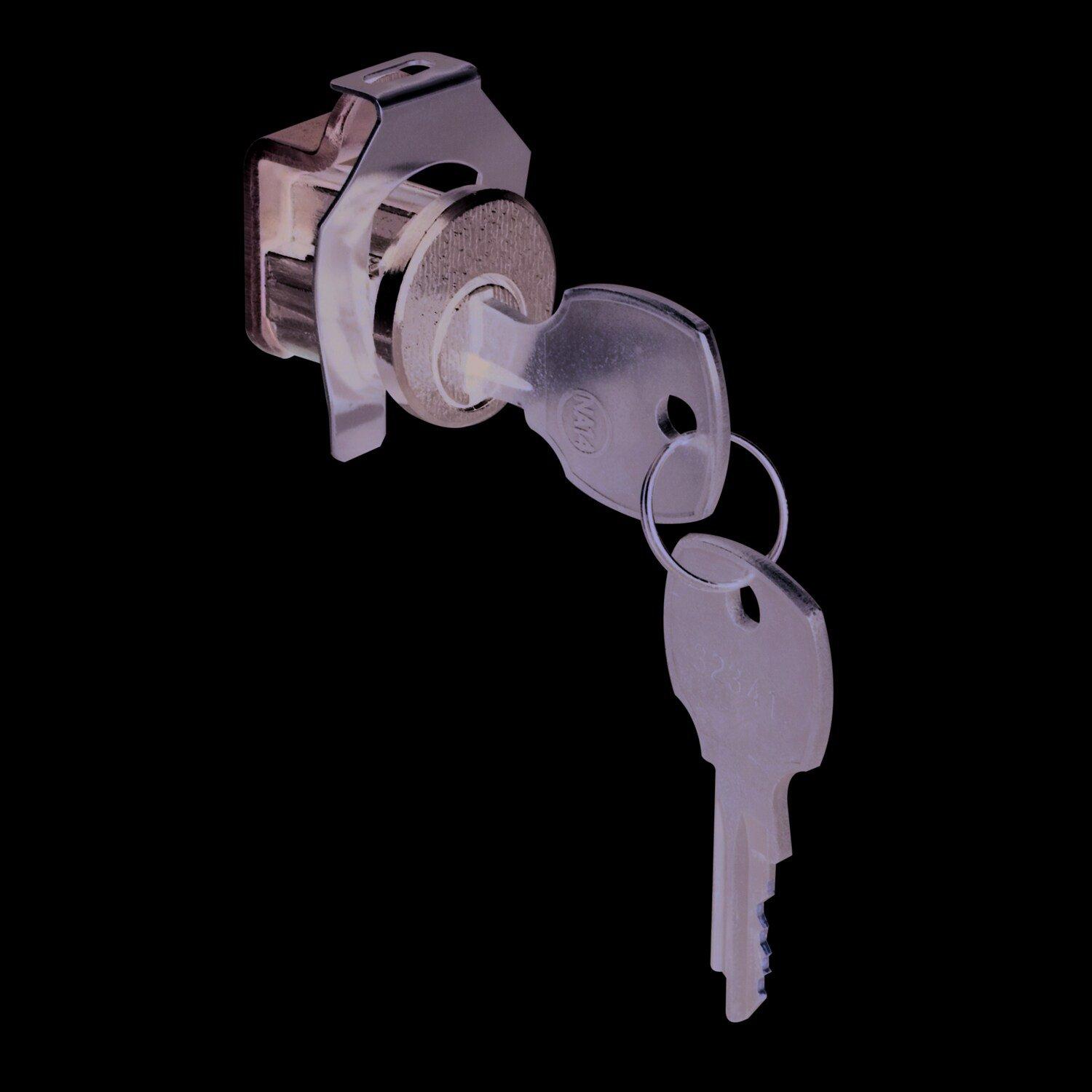 Prime-Line Nickel Mailbox Lock 