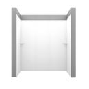 Swan Corporation White 36 in. Shower Wall Kit 