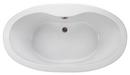 MTI Whirlpools&reg; White 66 x 36-3/4 in. Freestanding Bathtub with Center Drain 