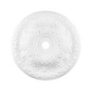 36 in. Polyurethane Foam Light Medallion in White