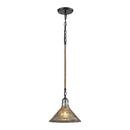 Elk Home Oil Rubbed Bronze 60W 1-Light Pendant Ceiling Light 