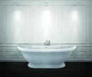 Hydro Systems White 60 x 32 in. Rectangle Whirlpool Bathtub with Left Hand Drain 