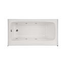 66 x 32 in. Rectangle Whirlpool Bathtub with Left Hand Drain in White