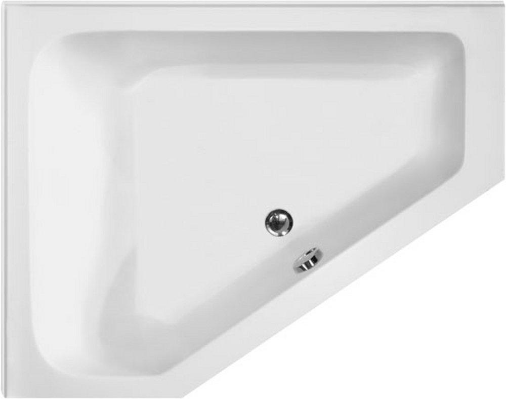 Hydro Systems White 60 x 48 in. Combo Drop-In Bathtub with Center Drain and with Side Drain 