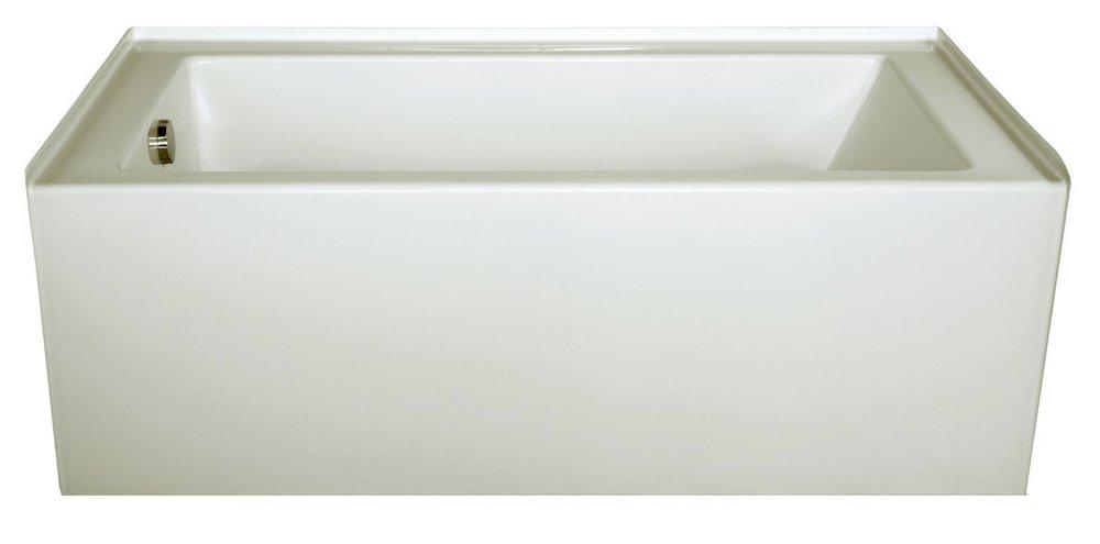 Hydro Systems Biscuit 72 x 32 in. Soaker Alcove Bathtub Left Drain 