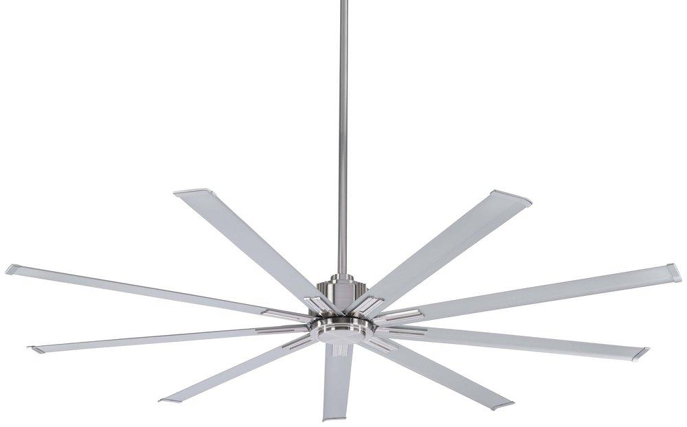 Minka Aire Brushed Nickel 72 in. 9-Blade Ceiling Fan 
