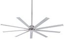 Minka Aire Brushed Nickel 72 in. 9-Blade Ceiling Fan 