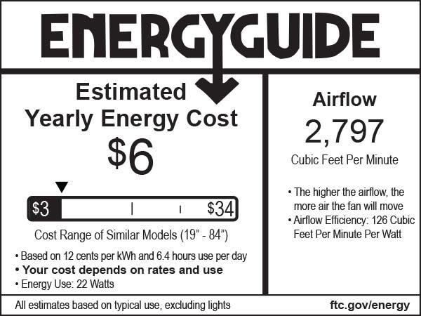 Minka Aire Oil Rubbed Bronze 52 in. 5-Blade Ceiling Fan 