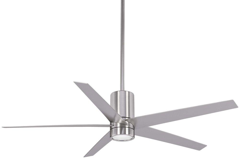 Minka Aire Brushed Nickel 56 in. 4-Blade Ceiling Fan 