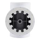 HoldRite&trade; White Plug DWV PVC Cleanout Tee with Nylon Plug and Spanner Ring 