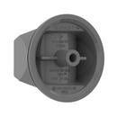 3 in. Plastic Cleanout Plug in Grey
