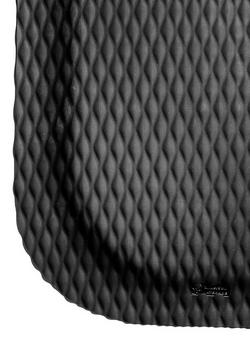 5 ft. Hog Heaven Indoor Mat in Black