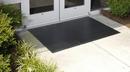 M+A Matting Black 4 in. Nitrile Indoor and Outdoor Mat in Black 