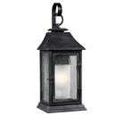 Visual Comfort & Co. Studio Dark Weathered Zinc 1-Light Outdoor Sconce 