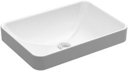 22-5/8 in. Vessel Mount Rectangular Vitreous China Bathroom Sink in White