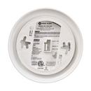 BRK Electronics White 120V Combination Smoke and Monoxide Detector in White 