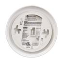 BRK Electronics White 120V Combination Smoke and Monoxide Detector in White 