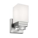 Feiss Satin Nickel 1-Light 75W Wall Sconce 