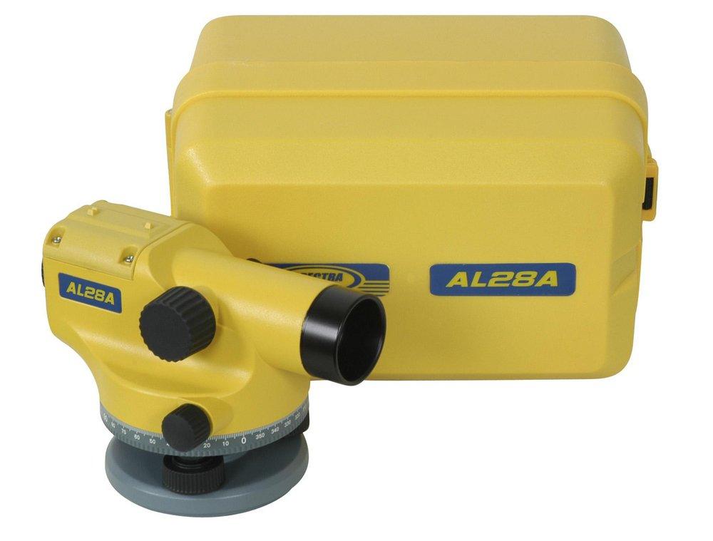 Spectra Precision Yellow Automatic Level with Guard Rod and Tripod 
