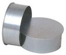 10 in. Galvanized Steel Duct Cap in Round Duct