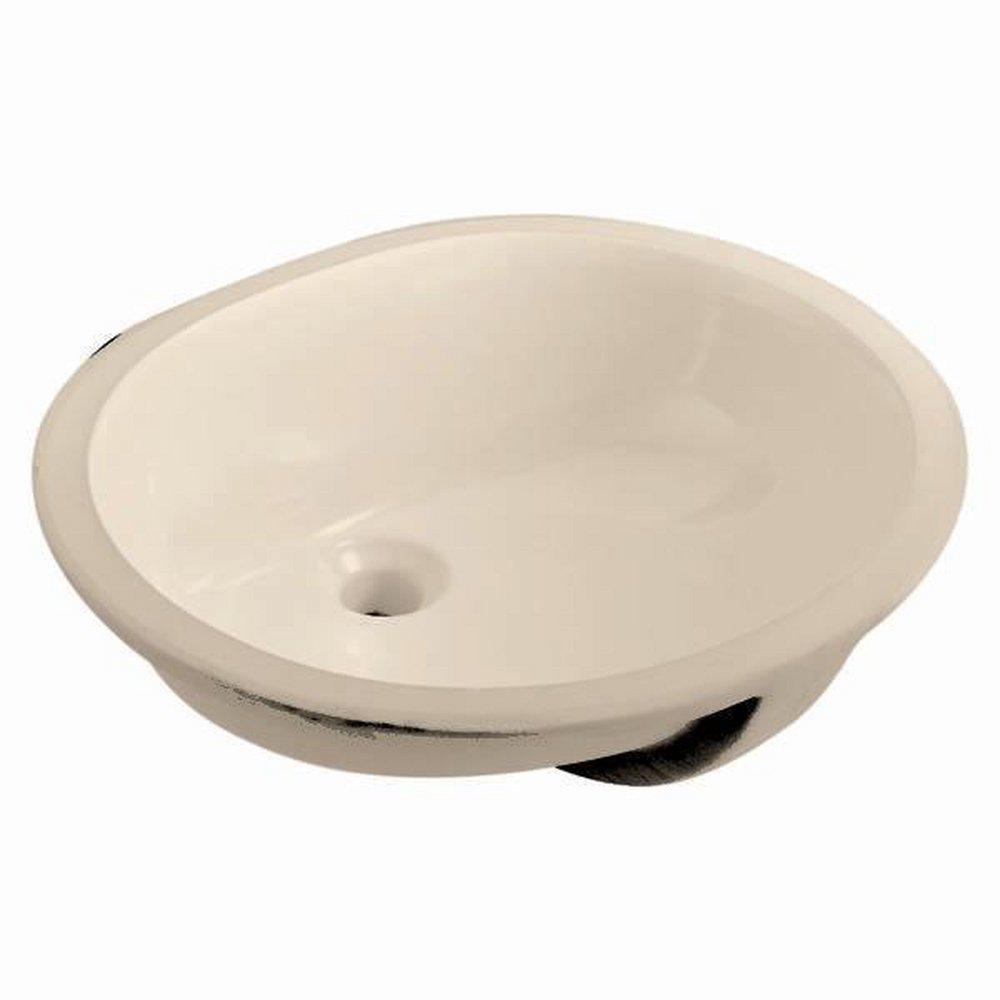 Compass Manufacturing International Biscuit Under-Counter Oval Lavatory Sink 