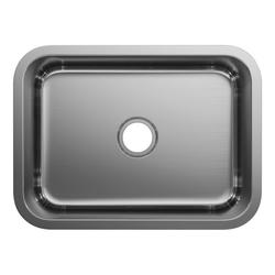 23-3/8 in. Undermount Stainless Steel Single Bowl Kitchen Sink
