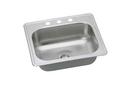PROFLO&reg; Stainless Steel 25 x 22 in. Single Bowl Drop-in Kitchen Sink in Stainless Steel 