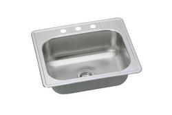 25 x 22 in. Stainless Steel Single Bowl Drop-in Kitchen Sink