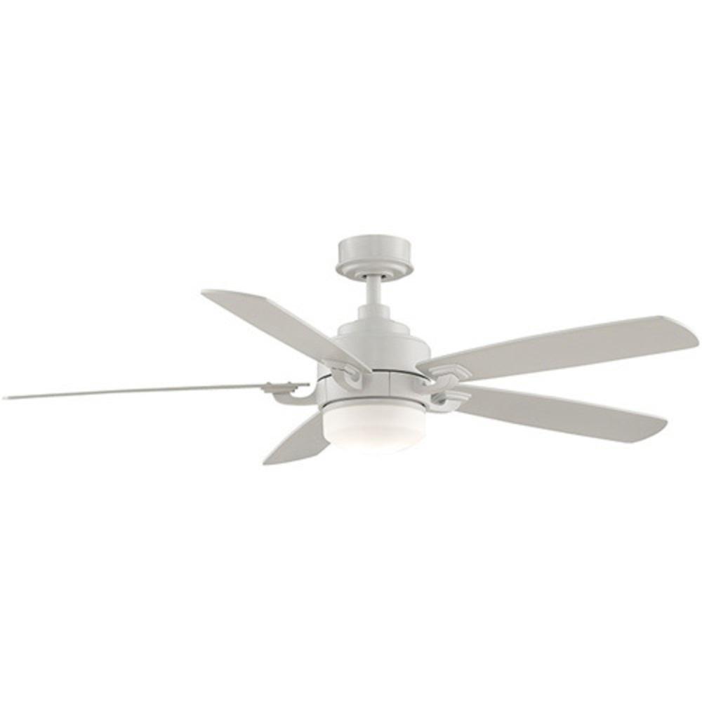 Fanimation Matte White 60W 240V 5535 cfm 5-Blade Ceiling Fan 