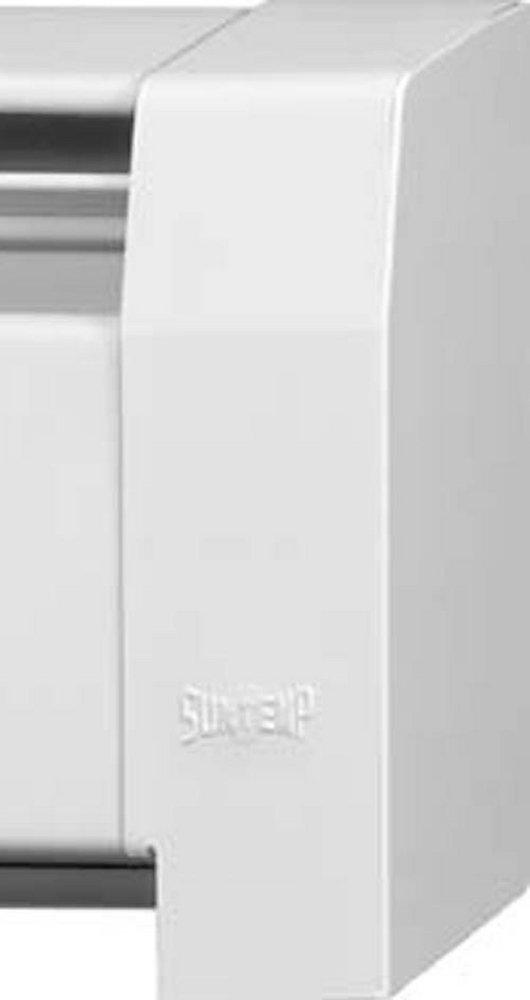 Suntemp White 3 in. End Cap 