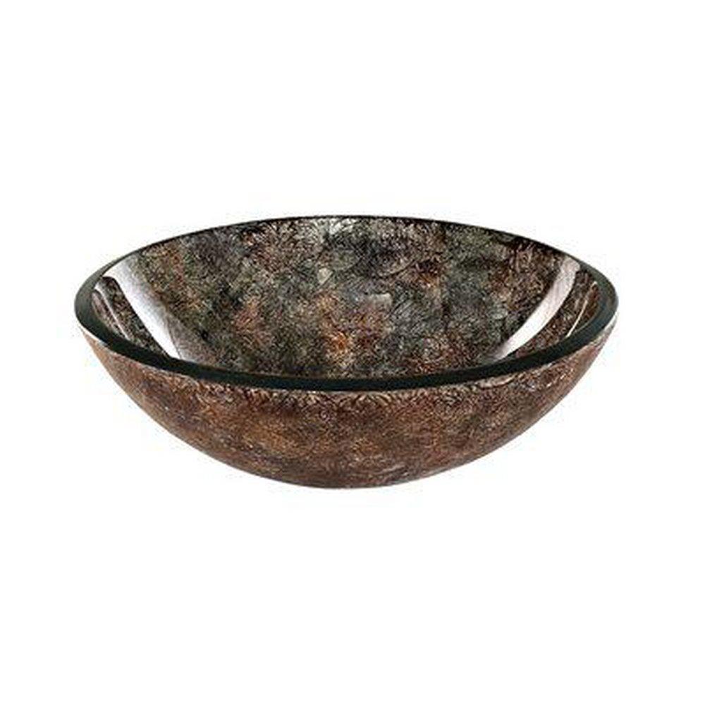 Xync Brands Metallic Pewter Above-Counter Vessel Sink 