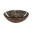 Xync Brands Metallic Pewter Above-Counter Vessel Sink 