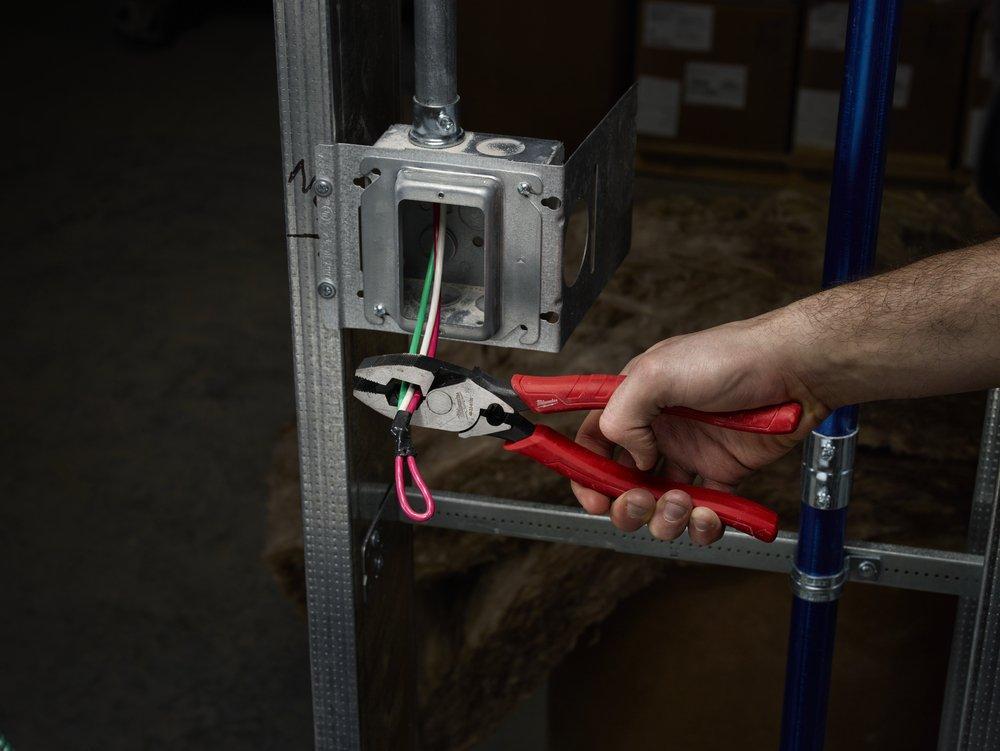 Milwaukee® Silver 1.77 in. Lineman's Plier 