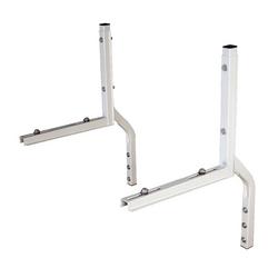 300 lb Steel 3 in. Wall Bracket in White